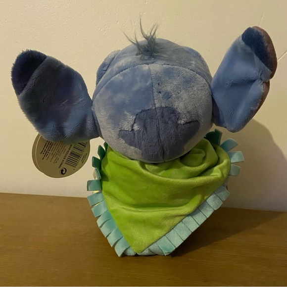 Disney Lilo & Stitch Baby Stitch Plush Stuffed Animal Toy Doll With Blanket 11" - Picture 6 of 7